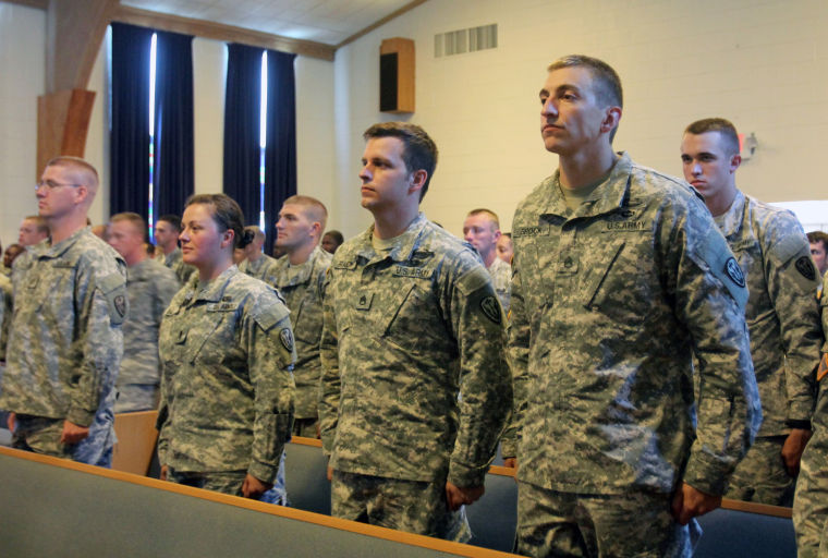 Spc. Camron Giuliani Award Ceremony